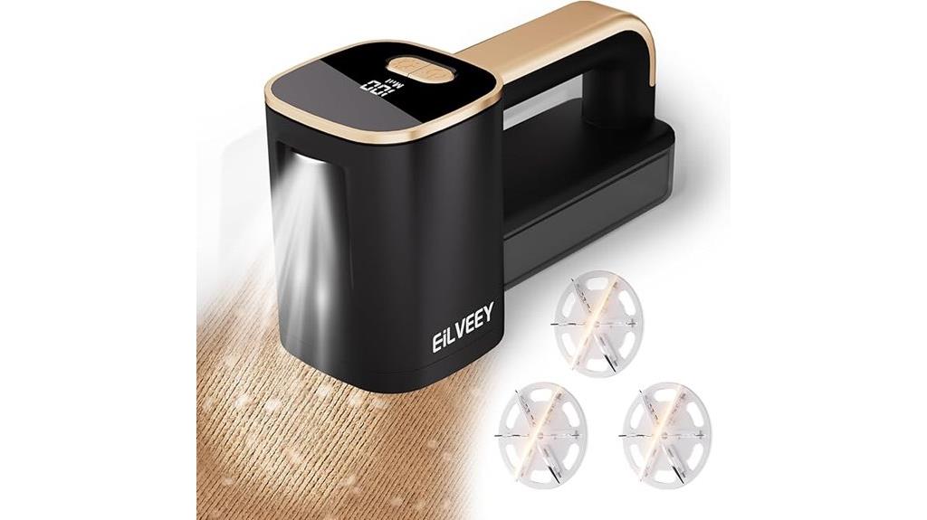 rechargeable lint remover with led