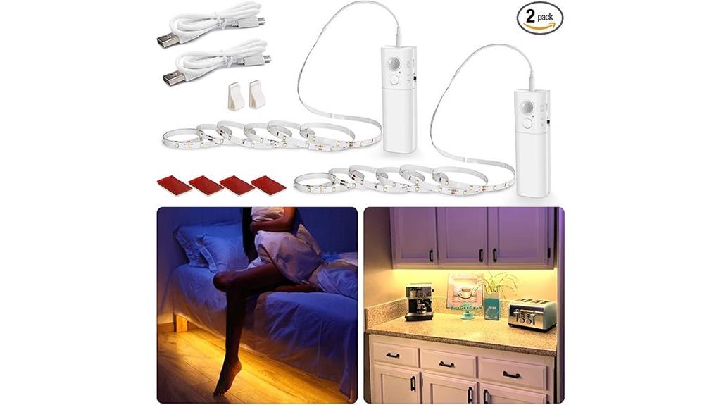 rechargeable motion sensor lights