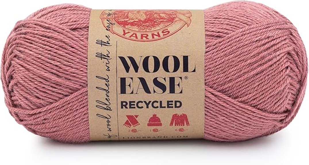 recycled terracotta wool ease