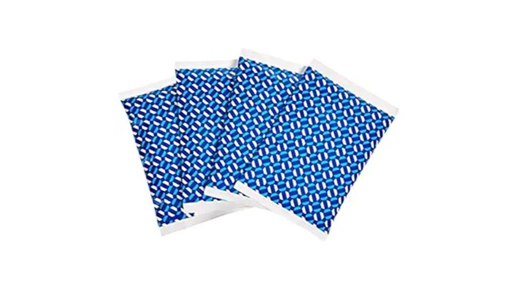 reusable ice packs blue