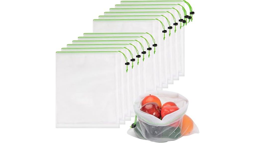 reusable mesh produce bags