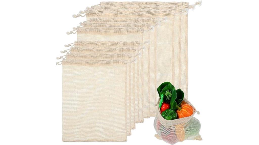 reusable mesh produce bags