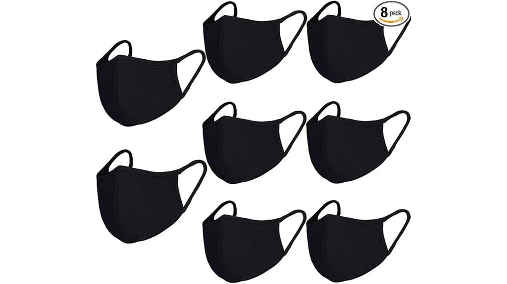 reusable organic cotton masks