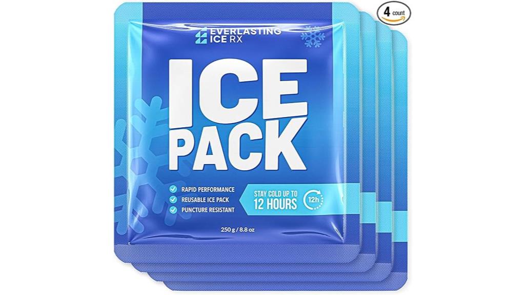 reusable quick cooling ice packs