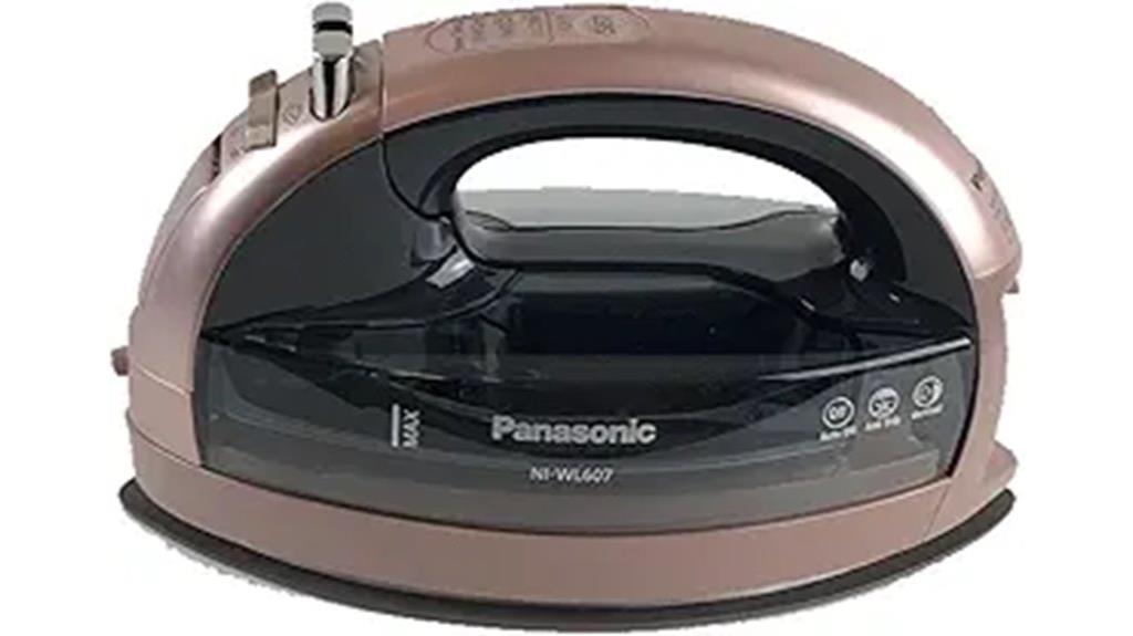 rose gold cordless iron