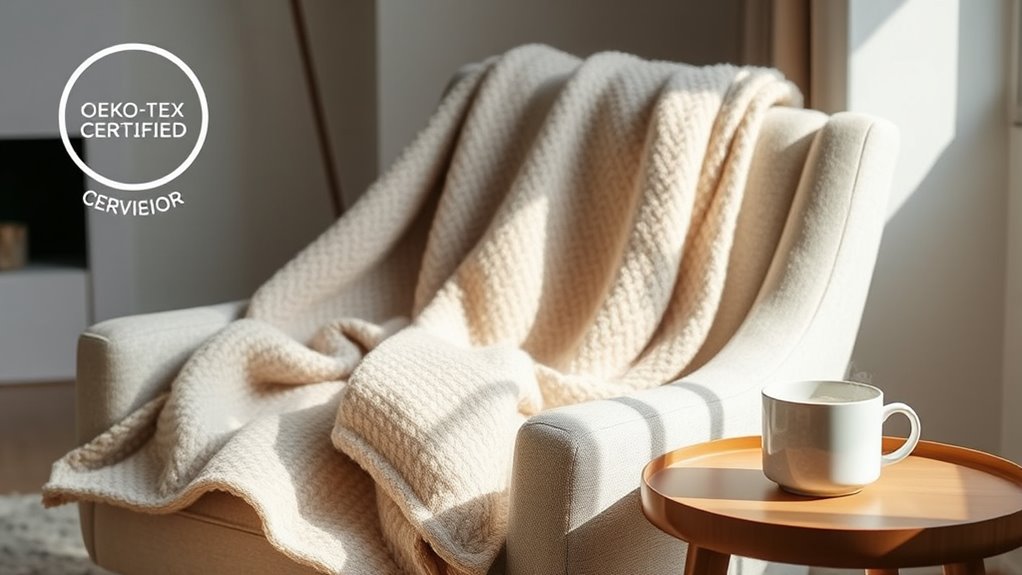 safe comfortable oeko tex blankets