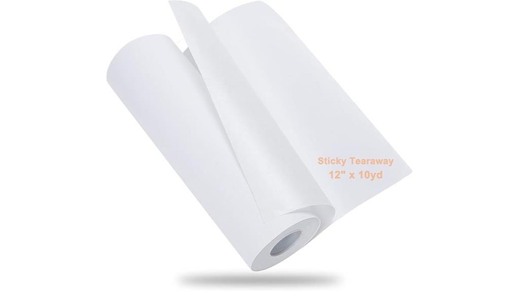 self adhesive embroidery stabilizer