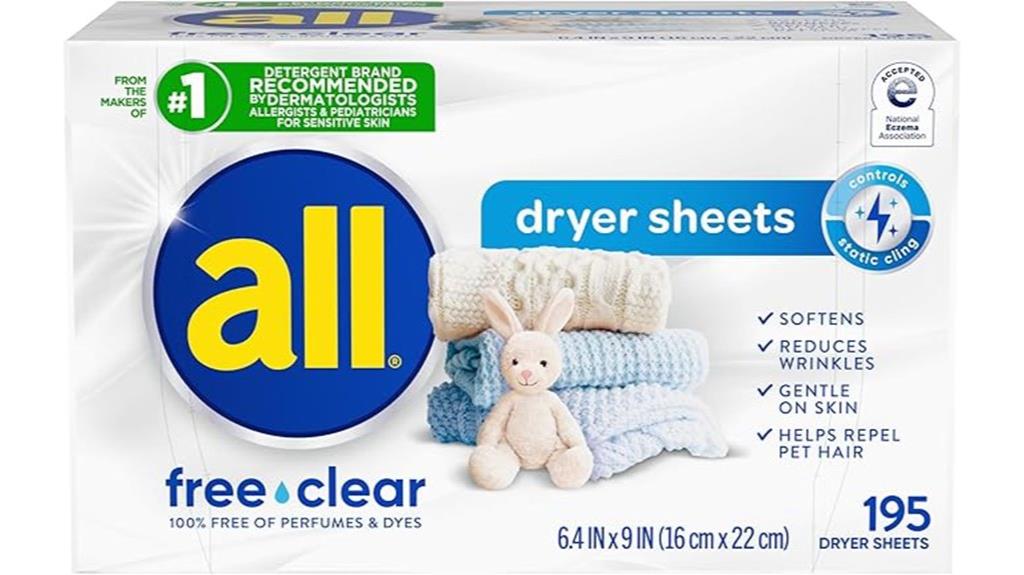 sensitive skin fabric softener