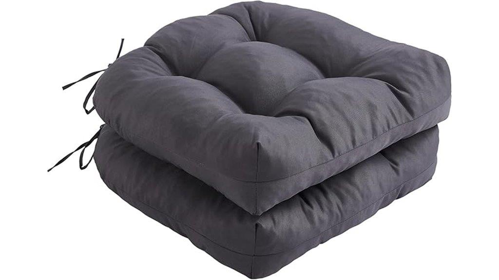 set of 2 outdoor cushions