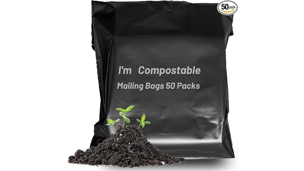 set of fifty compostable bags