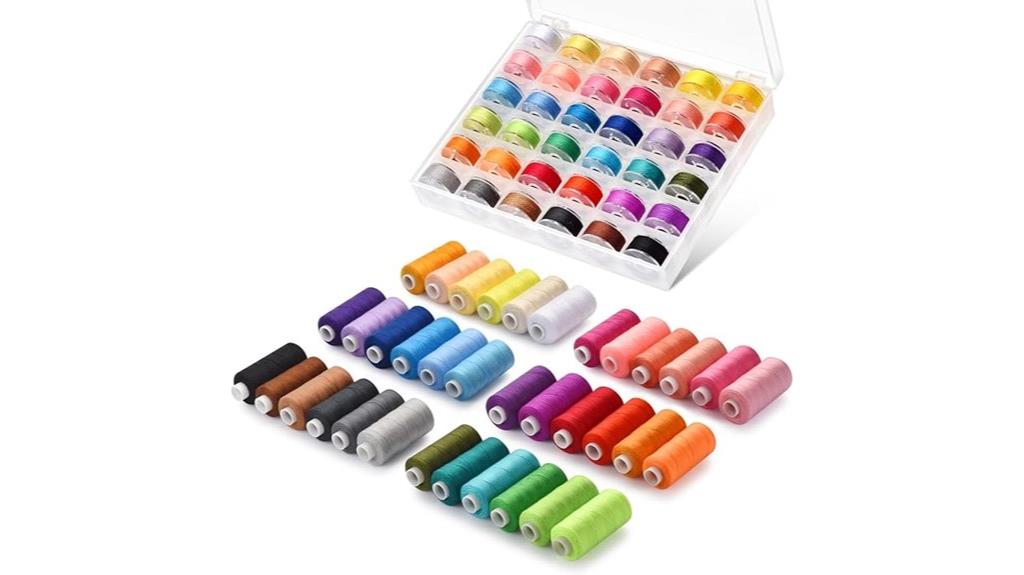 seventy two color sewing kit