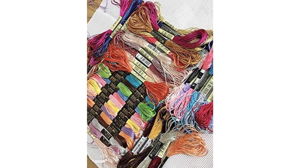 silk embroidery thread set