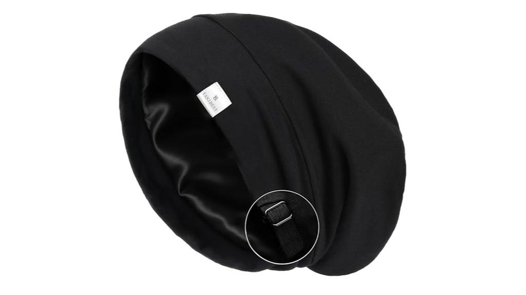 silk satin sleep bonnet