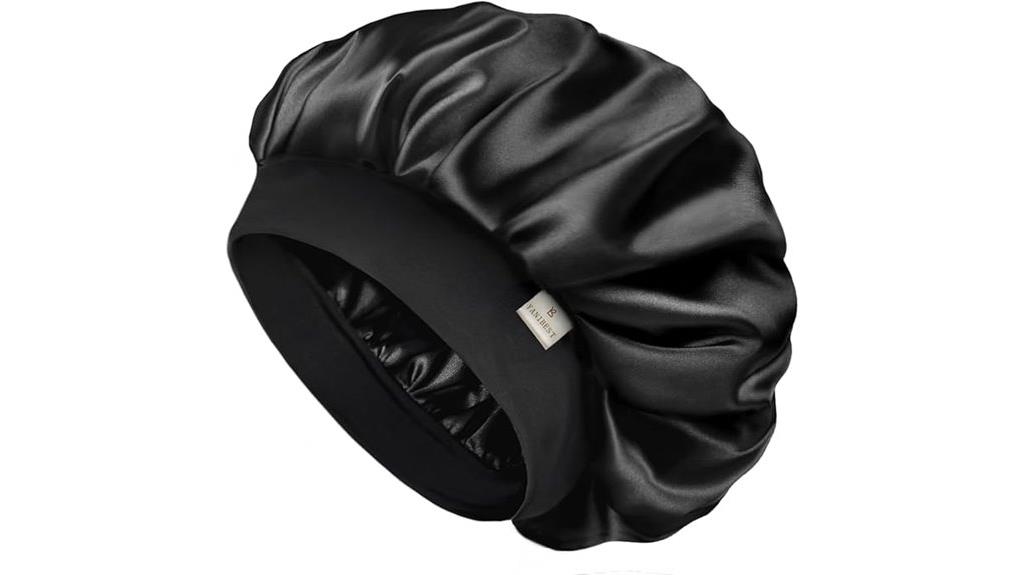 silk sleep hair bonnet