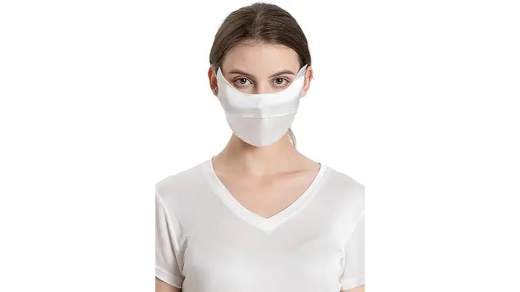 silk uv protective mask