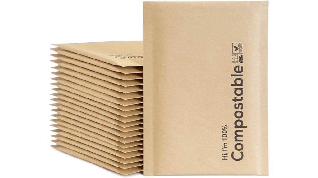 six pack biodegradable mailers