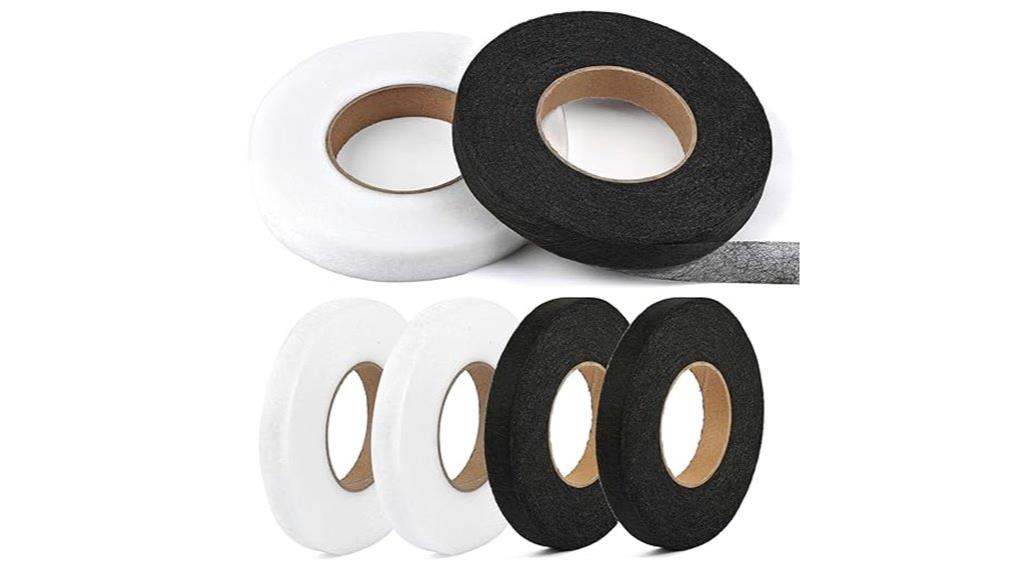 six rolls hemming tape