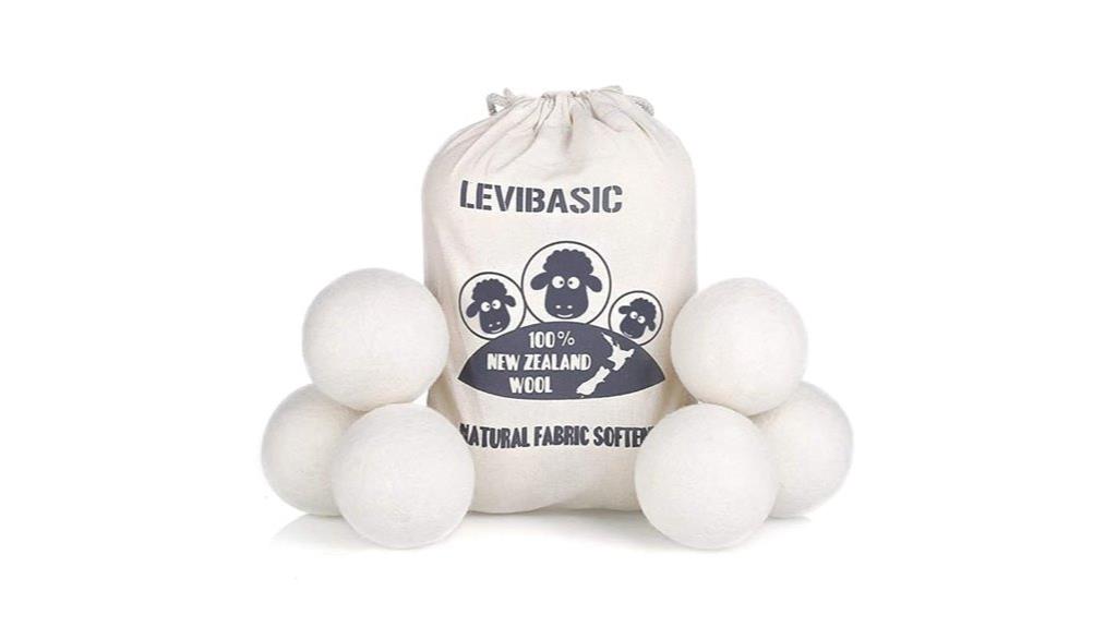 six xl wool dryer balls