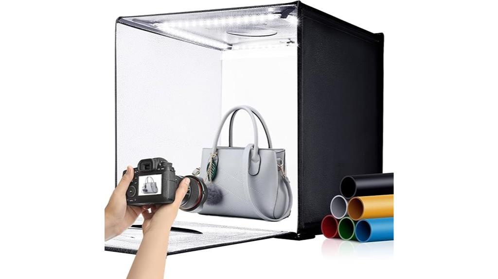 small photo studio light box