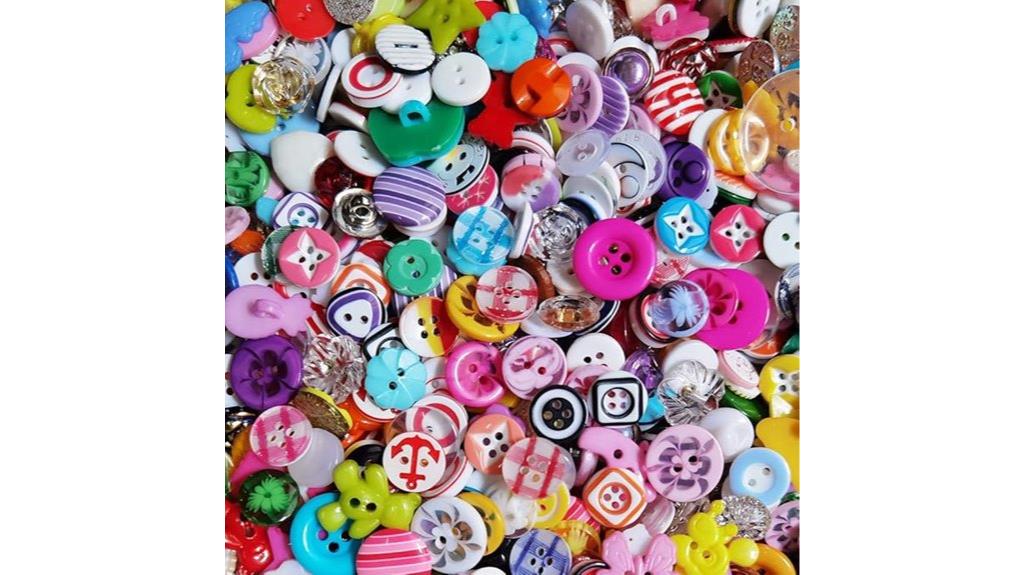 small plastic sewing buttons