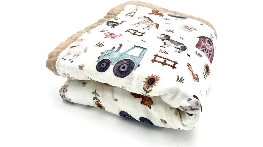 soft organic cotton blanket