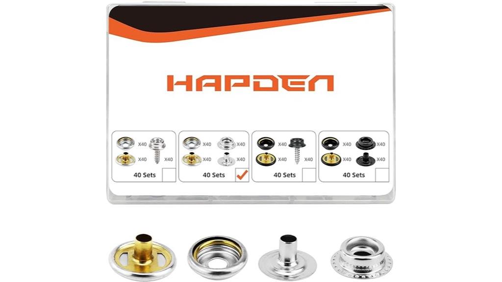 stainless steel snap buttons