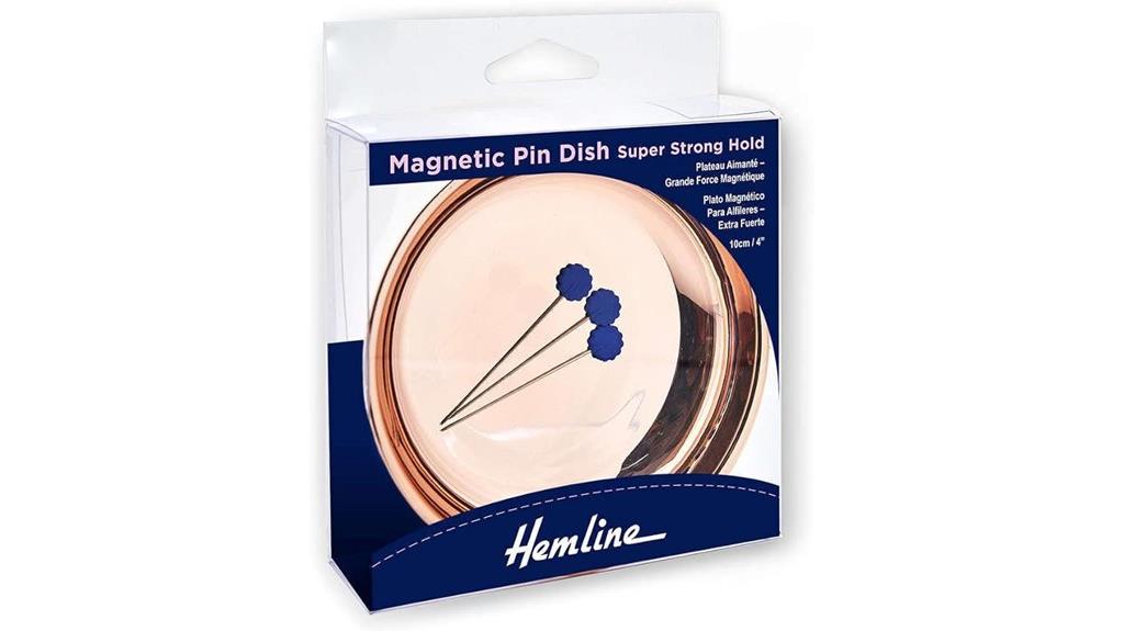 tacony rose gold pincushion