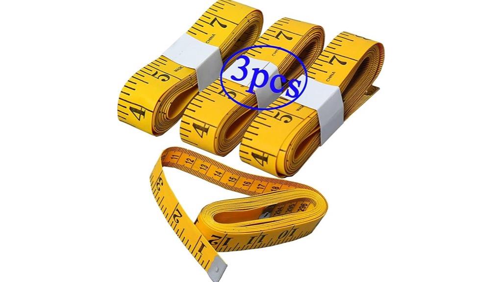three piece tape measure
