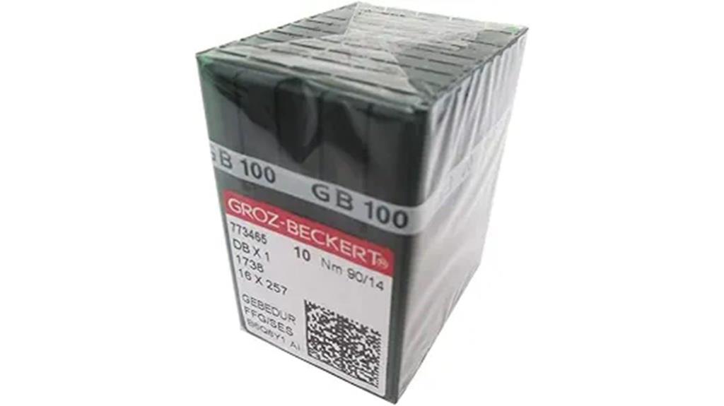 titanium sewing needles pack