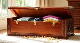 top cedar clothing storage chests