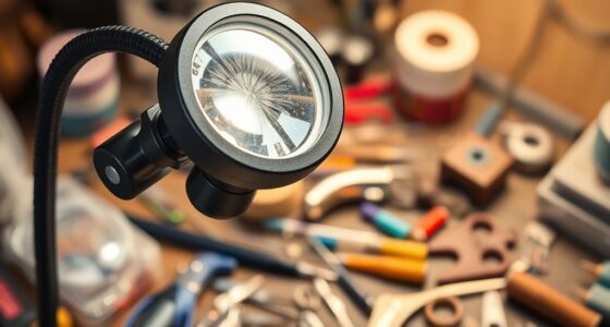 top clip on magnifying lamps