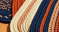 top cotton braided rugs