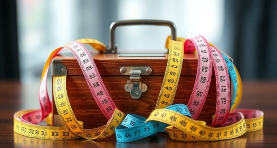 top dressmaker measuring tapes