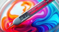 top dye test thermometers