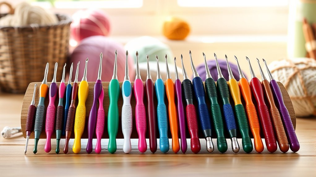 top ergonomic crochet hook sets