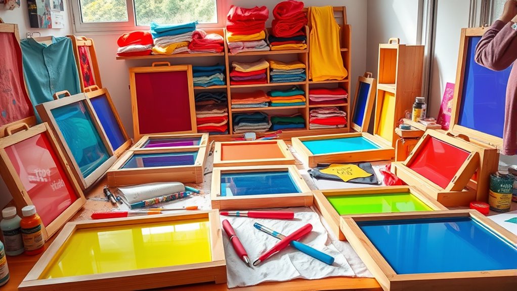 top fabric screen printing kits