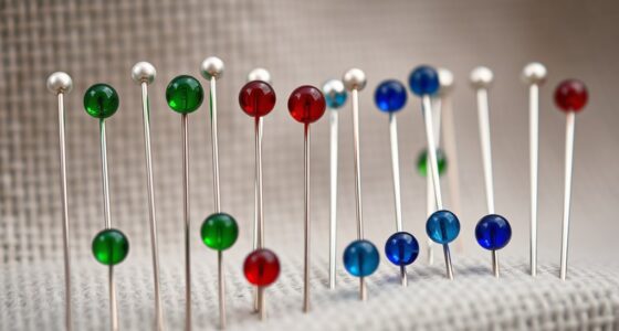 top glass pins for sewing