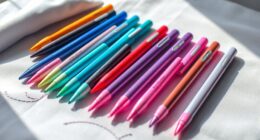 top heat erasing fabric pen options