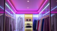 top led closet lighting options