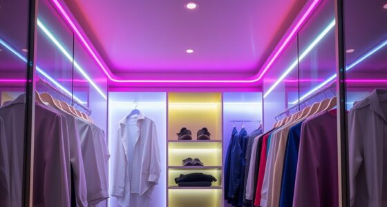 top led closet lighting options