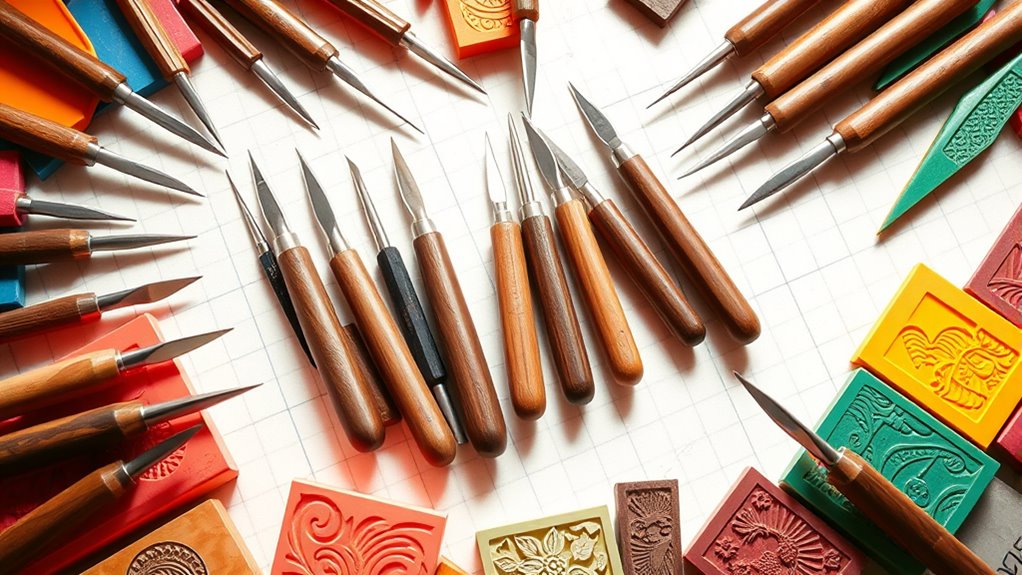 top linoleum carving sets