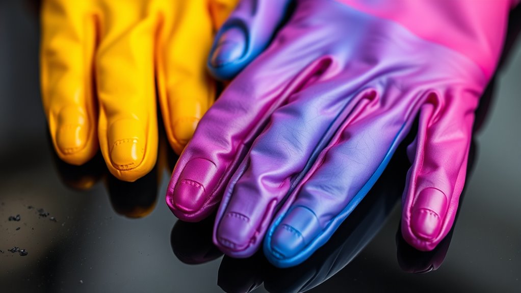 top nitrile gloves for dyeing