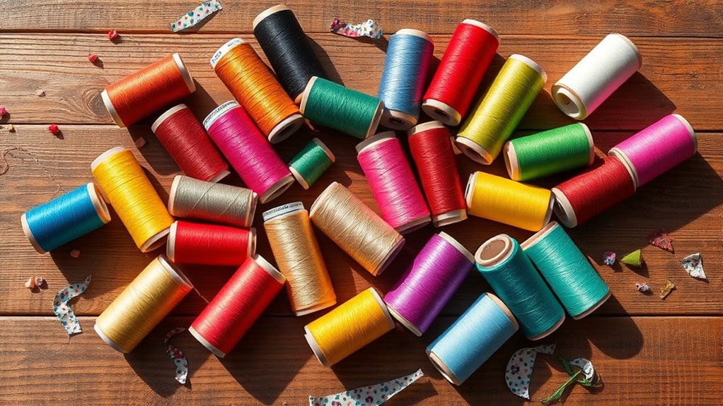 top polyester sewing threads