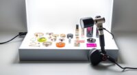 top product photography lighting