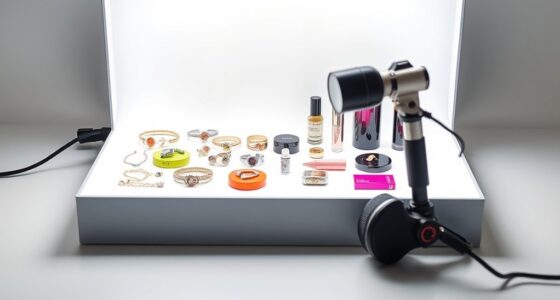 top product photography lighting