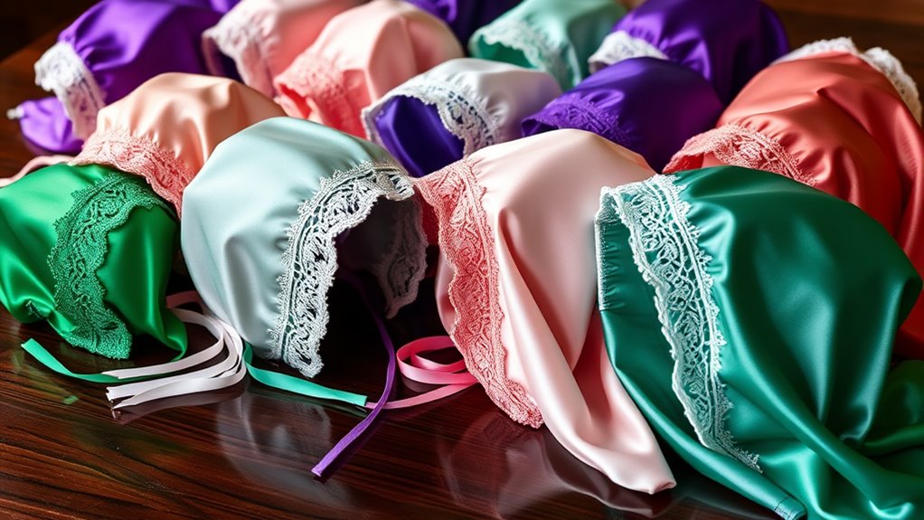 top satin curl protectors