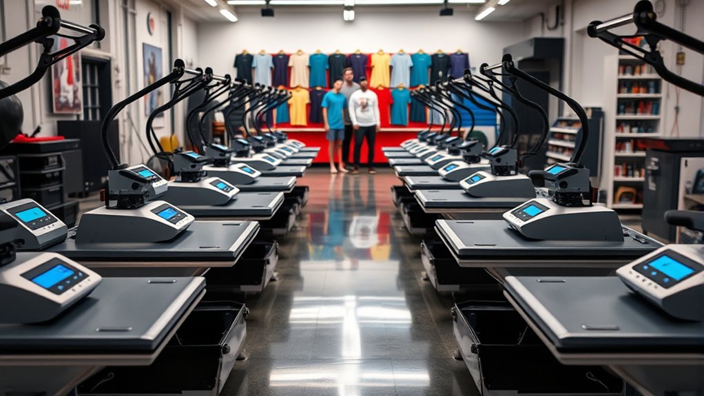 top t shirt heat press options