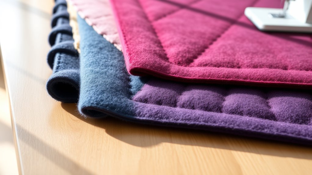 top wool pressing mats