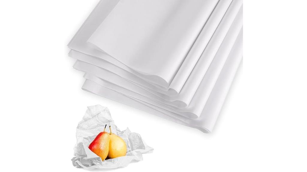 twenty five acid free sheets