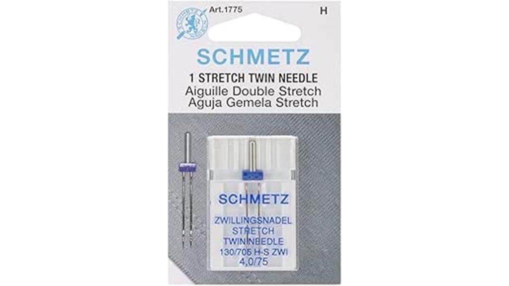 twin stretch sewing needle